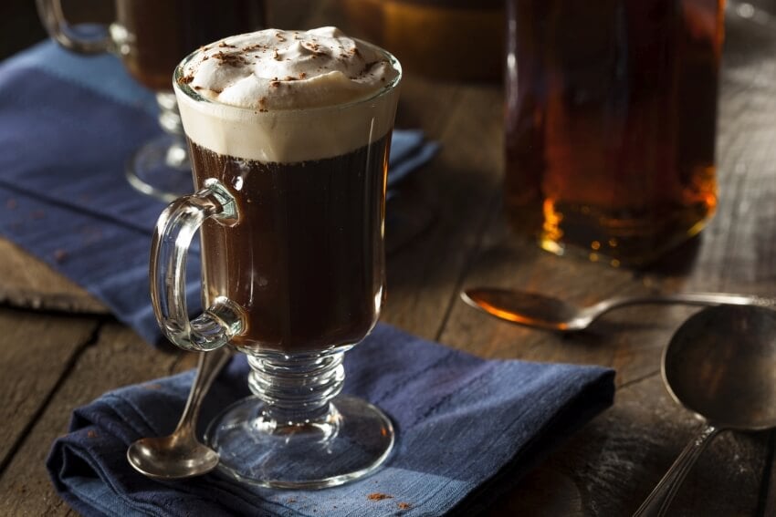 Irish coffee opskrift