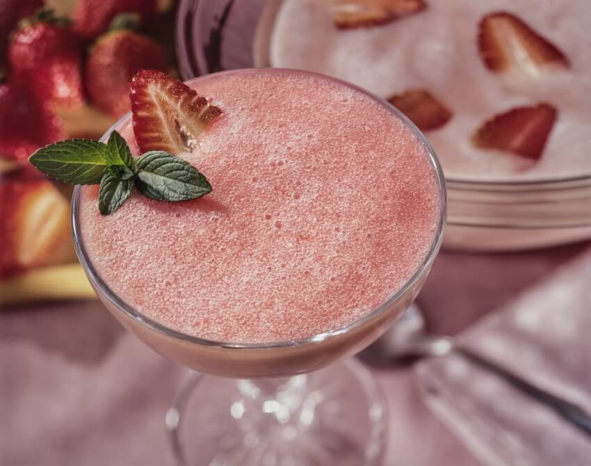 Strawberry daiquiri opskrift