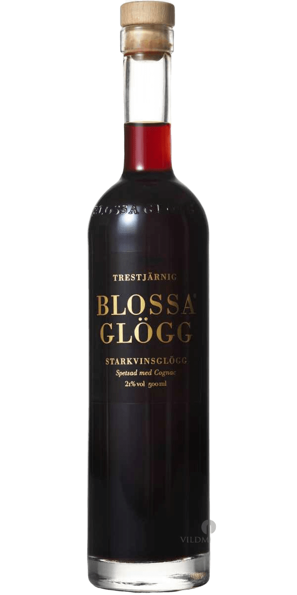 Blossa Glögg Gold Spetsad med Cognac 21%